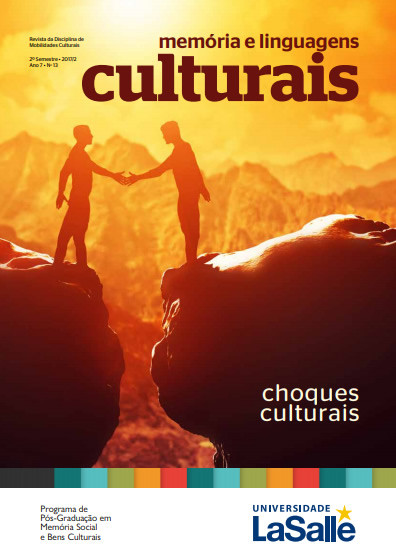 Revista Memória e Linguagens Culturais: Choques Culturais