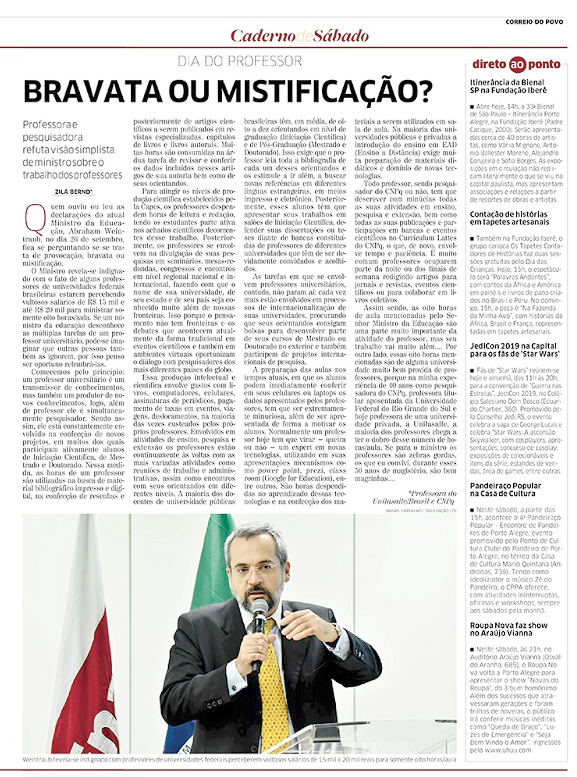 Bravata ou mistificação